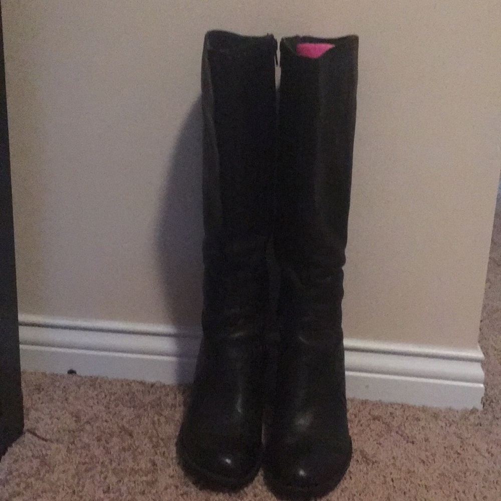 Tall Black Boots